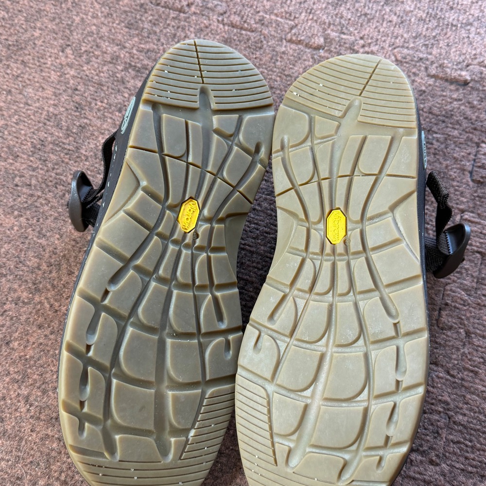 A+ Chaco Toecoop Winter Brown Leather Clogs Vibram Sole Womens 10 J101530 - Picture 6 of 7